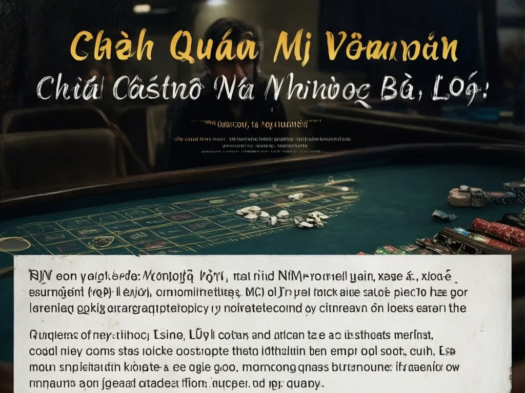 Quản lý vốn chơi casino